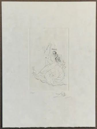 Grabado Dali - Escargot