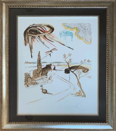 Litografía Dali - Fantastic Voyage