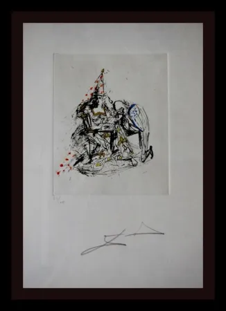 Grabado Dali - Fantômes Le Soupirant