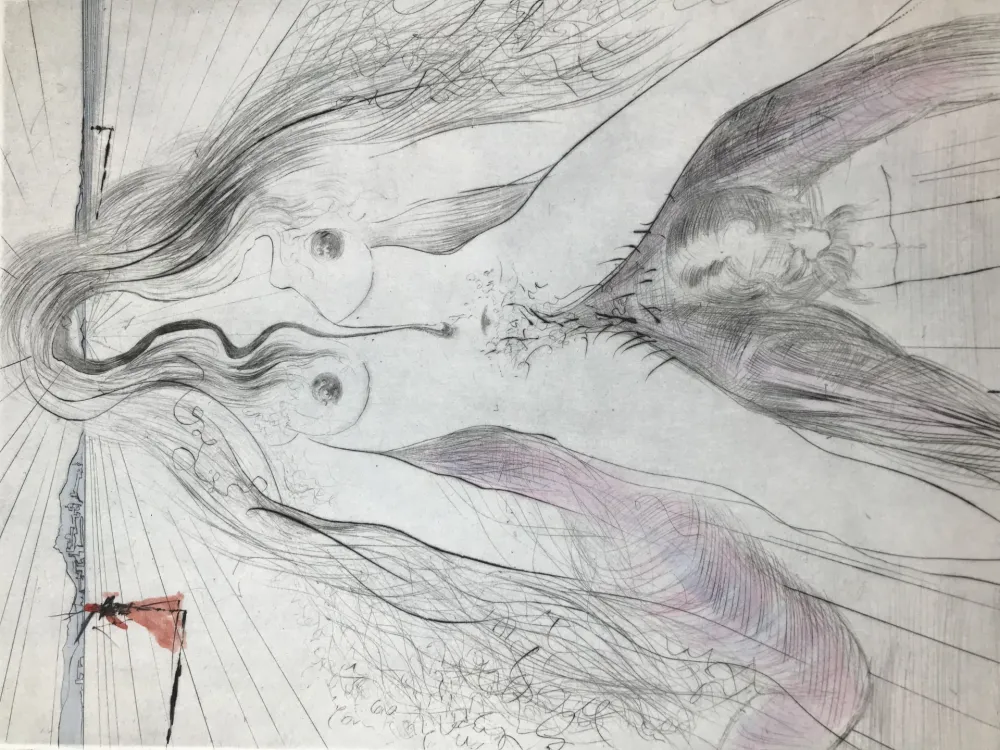 Múltiple Dali - Femme à cheval (women on Horseback )