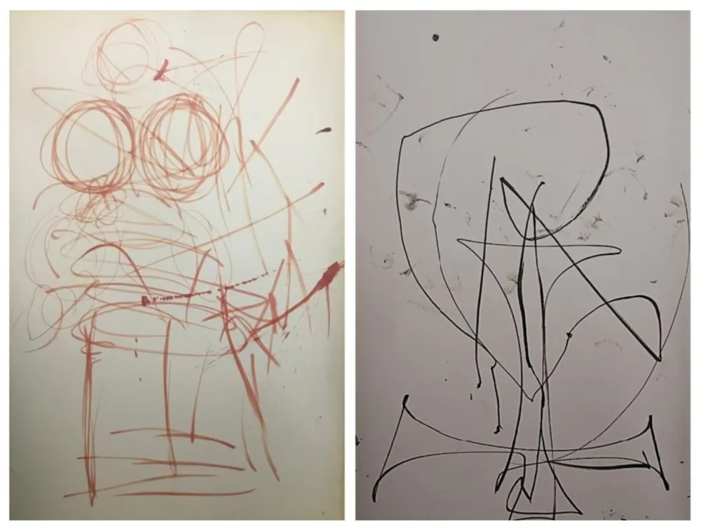 Múltiple Dali - Figure Study Of An Angel; St. John