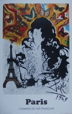 Grabado Dali - France : Paris (SNCF)