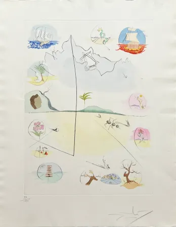 Aguafuerte Dali - Frontispiece