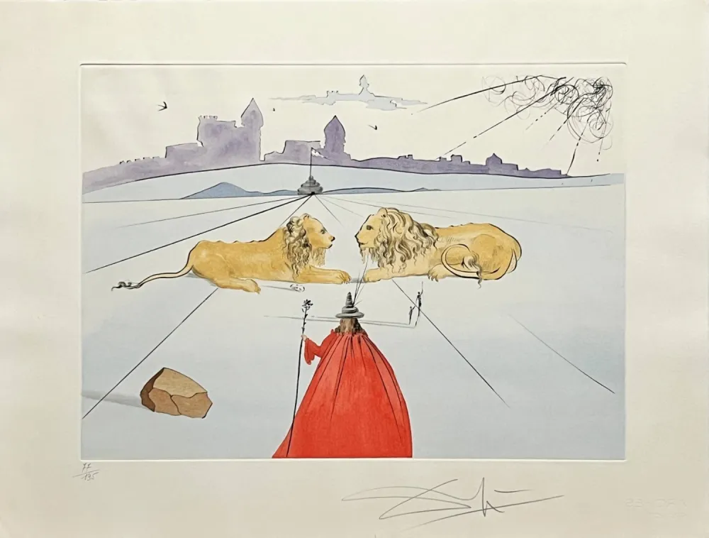 Aguafuerte Dali - Gad