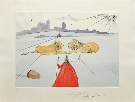 Aguafuerte Dali - Gad
