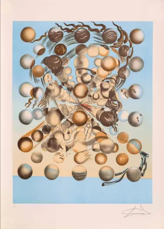 Litografía Dali - GALATEA DES SPHÈRES