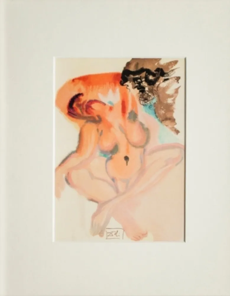 Grabado Dali - Gli indolenti