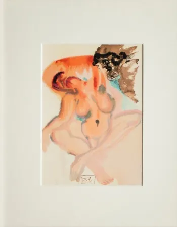 Grabado Dali - Gli indolenti