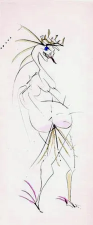 Grabado Dali - Grotesque