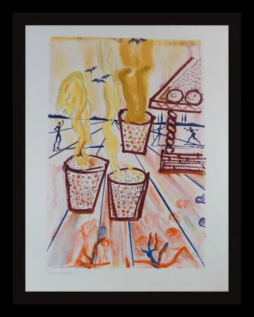 Litografía Dali - Hans Christian Anderson The Girl Who Trod on The Loaf 