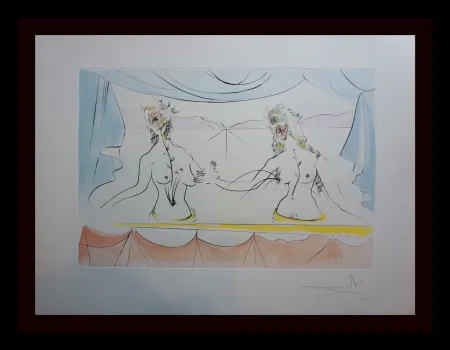 Grabado Dali - Hommage a Albrecht Durer Renaissance