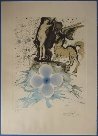 Aguafuerte Dali - Hommage à Cranach