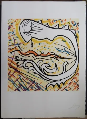 Litografía Dali - Il sonno del Fede