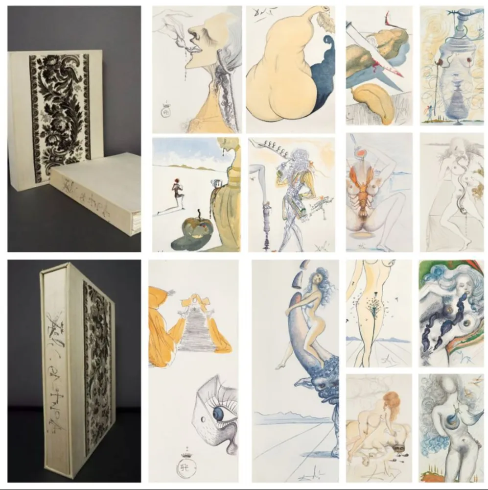 Litografía Dali - Illustre Casanova