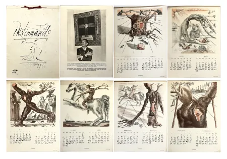 Libro Ilustrado Dali - INTERMUNDO. Calendrier pour 1956