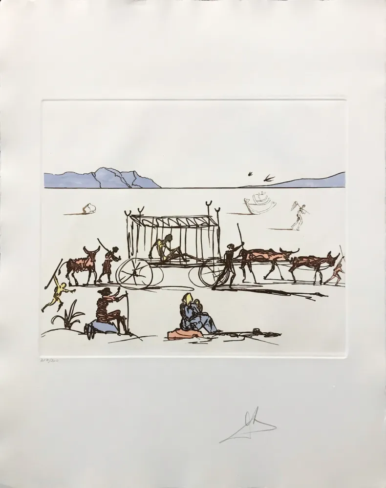 Aguafuerte Y Aguatinta Dali - JUDGEMENT