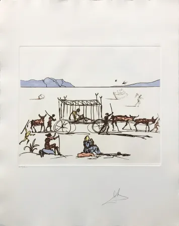 Aguafuerte Y Aguatinta Dali - JUDGEMENT