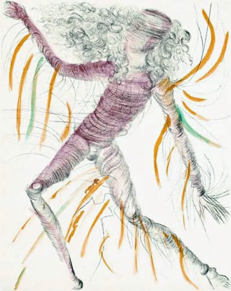 Grabado Dali - La Cosmonaute (The Cosmonaut)