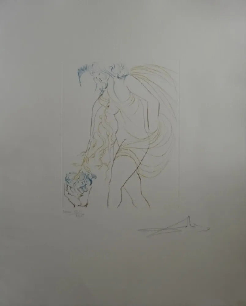 Aguafuerte Dali - La Coupe Offerte