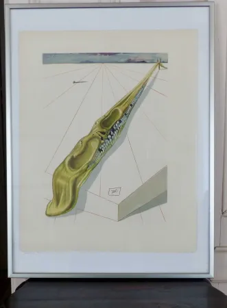 Grabado En Madera Dali - LA DIVINE COMEDIE - Blasphémateurs