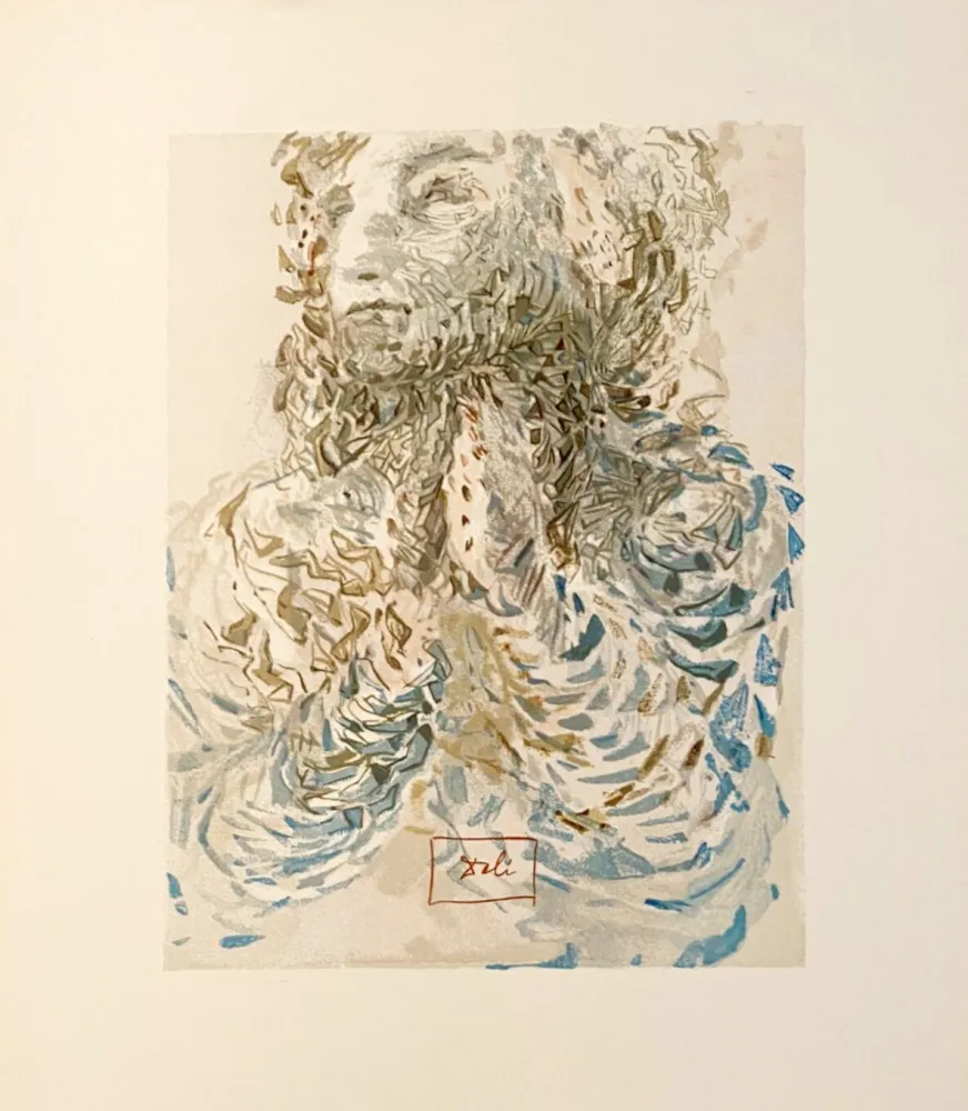 Grabado En Madera Dali - La Divine Comédie - Paradis 17 - La prescience divine