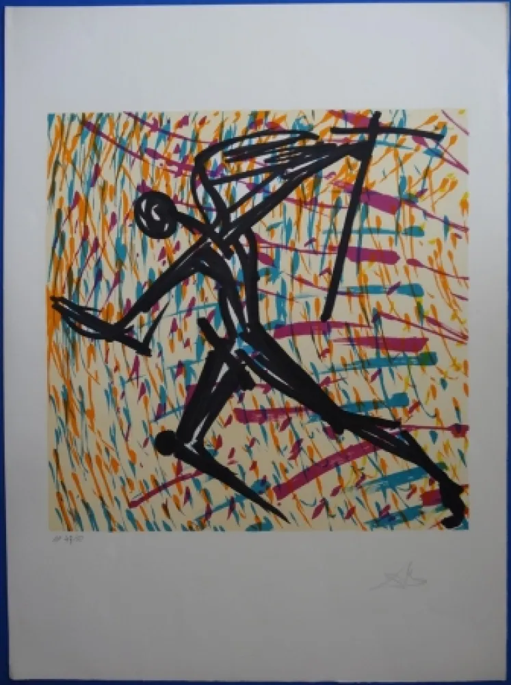 Litografía Dali - La Fede que vacilla