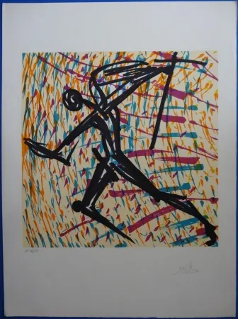 Litografía Dali - La Fede que vacilla