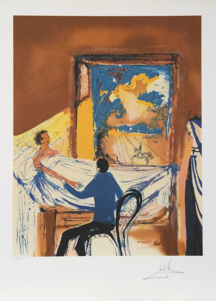 Litografía Dali - La Lutte Contre le Mal (The Doctor)