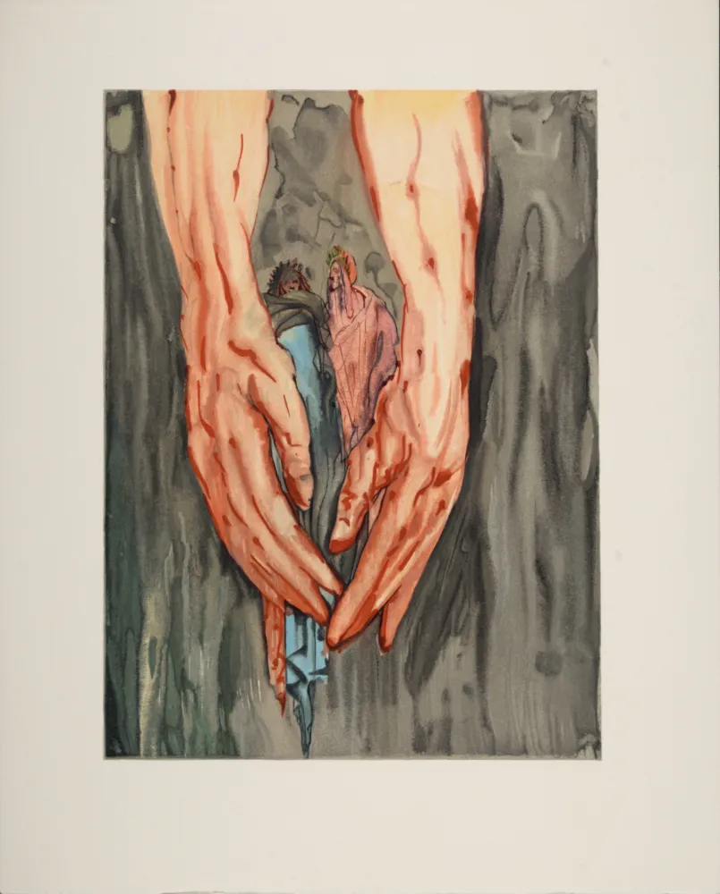 Litografía Dali - La Montée de Géryon