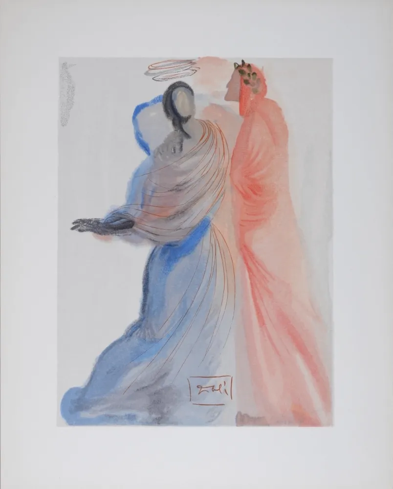 Litografía Dali - La Splendeur de Béatrice