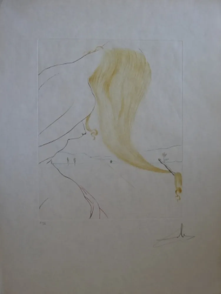 Aguafuerte Dali - La Toison d'Or