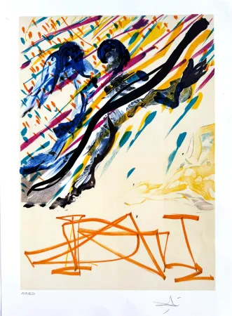 Litografía Dali - La trasfigurazione (The Transfiguration)