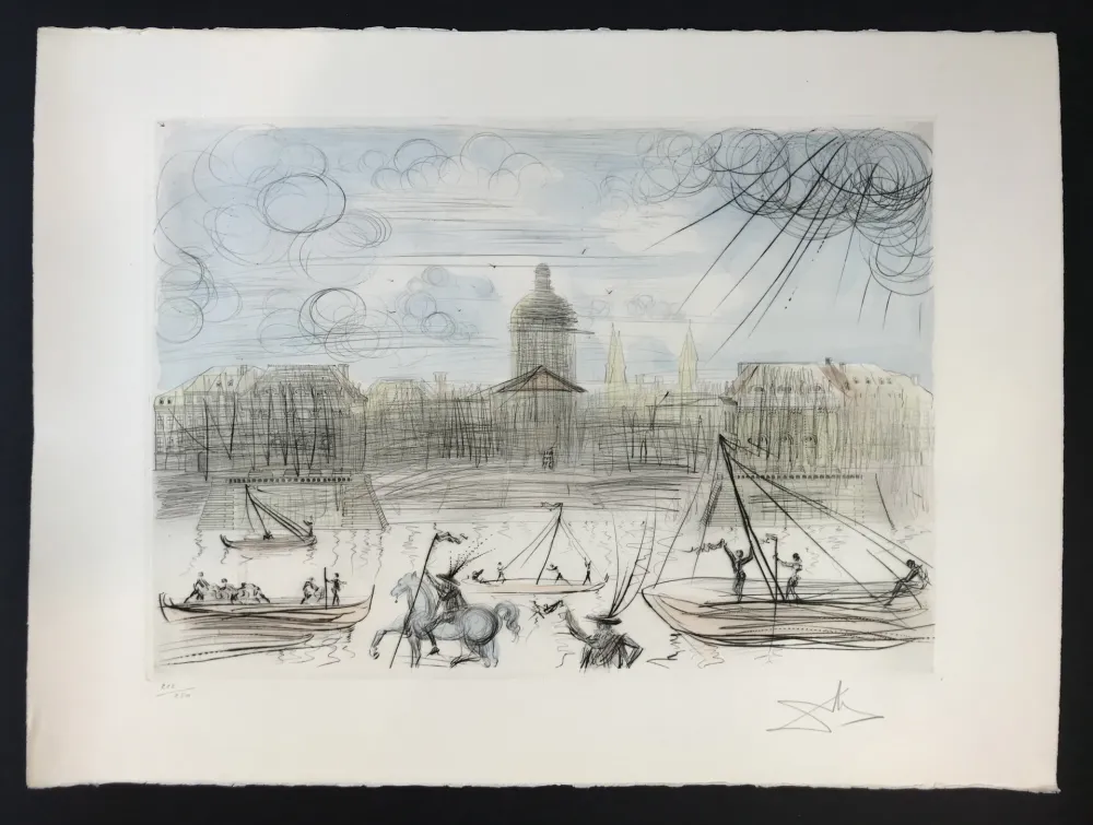 Aguafuerte Dali - L'Académie de Paris
