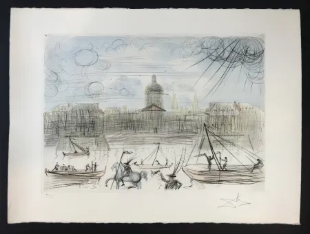 Aguafuerte Dali - L'Académie de Paris