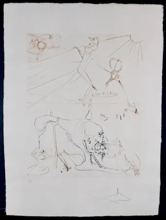 Grabado Dali - L'Alchimie