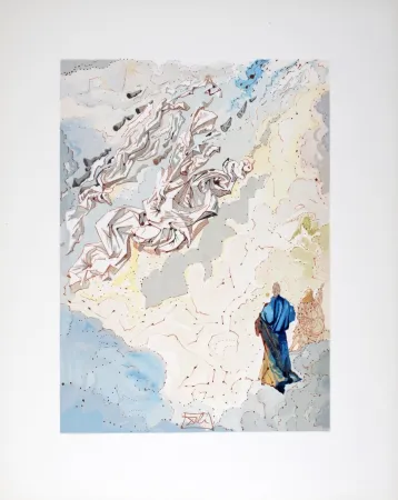 Litografía Dali - Le 6ème ciel de Jupiter