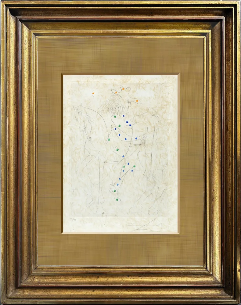 Punta Seca Dali - Le Cheval de Picasso