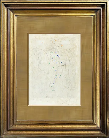 Punta Seca Dali - Le Cheval de Picasso