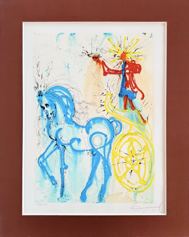 Litografía Dali - Le cheval de triomphe