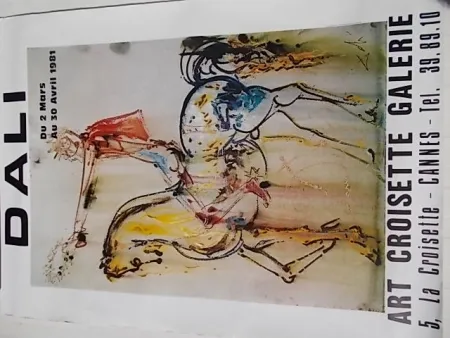 Cartel Dali - Le chevalier chrétien