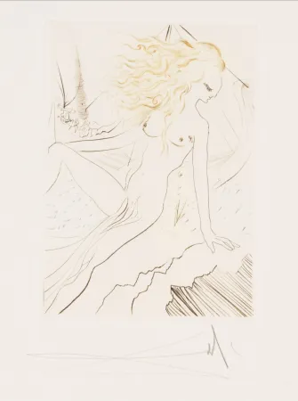 Libro Ilustrado Dali - Le Décaméron 1972 - English - E.A 