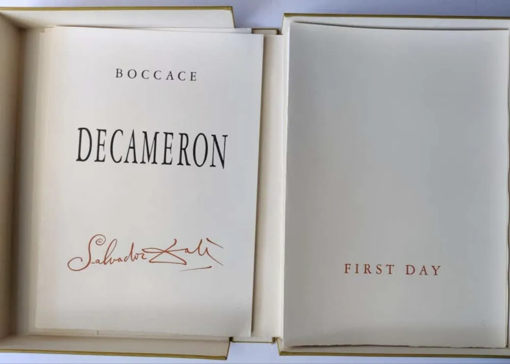 Litografía Dali - Le Décaméron (1972) english , E.A