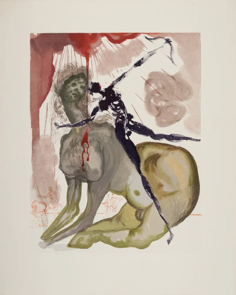 Grabado En Madera Dali - Le Minautore, 1963