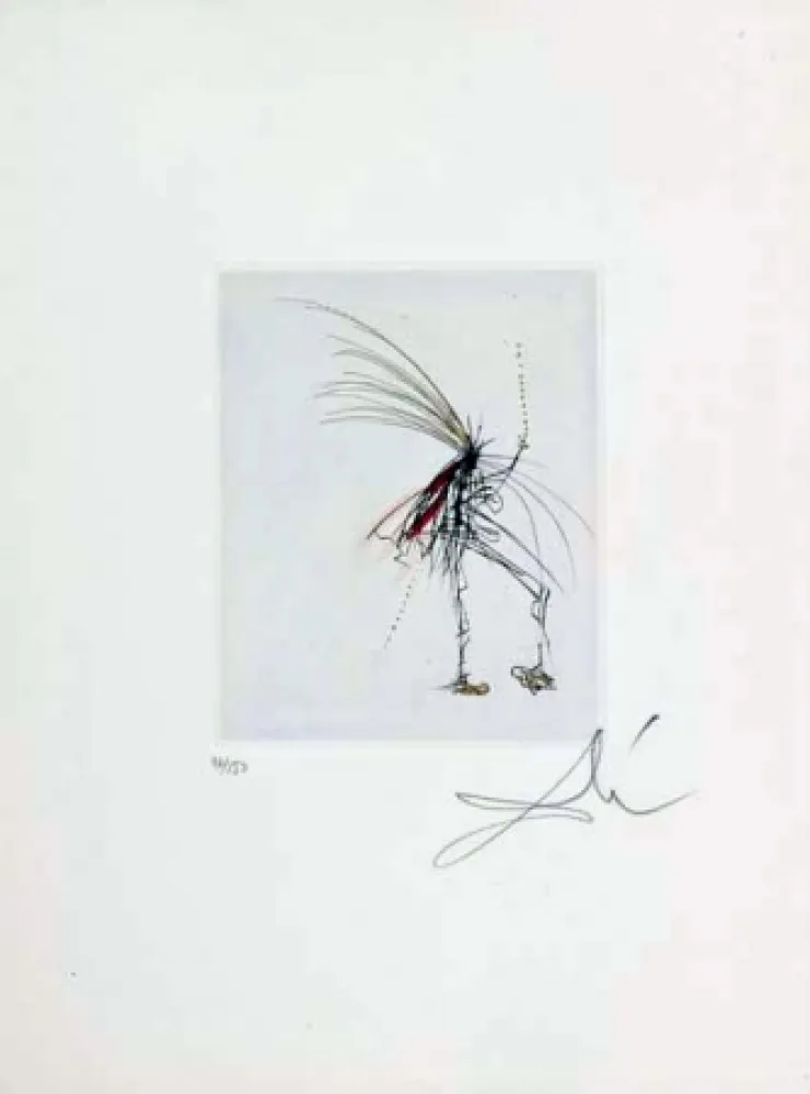 Grabado Dali - Le Petit Demon (The Little Demon)