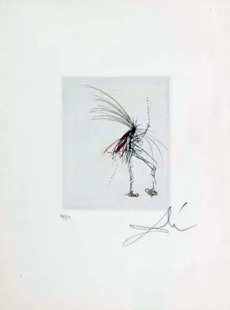 Grabado Dali - Le Petit Demon (The Little Demon)