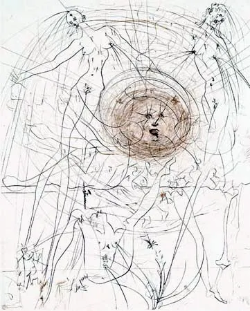 Grabado Dali - Le Soleil (The Sun)