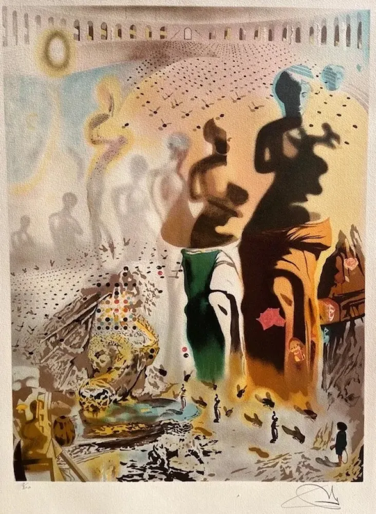 Litografía Dali - Le Toréador Hallucinogène