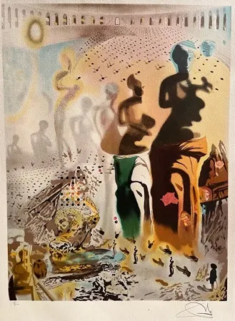 Litografía Dali - Le Toréador Hallucinogène