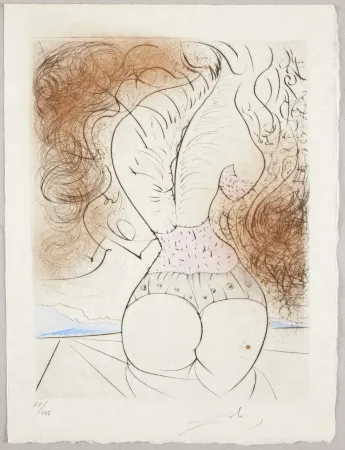 Grabado Dali - Le Torse, Torso