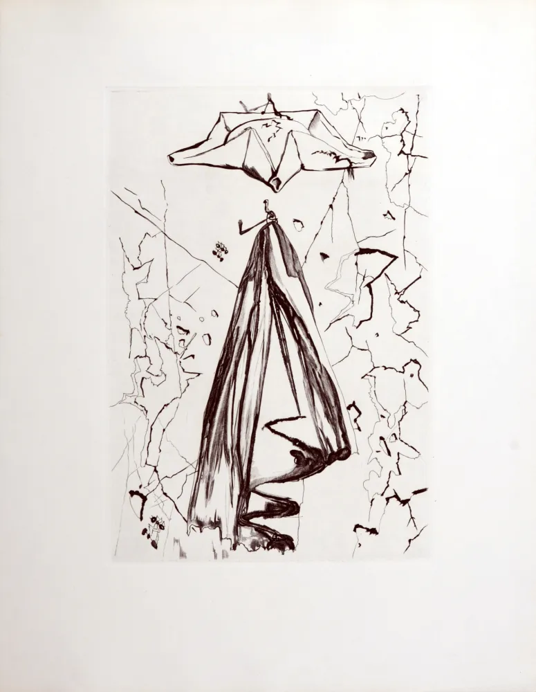 Grabado Dali - Le Tricorne, 1958